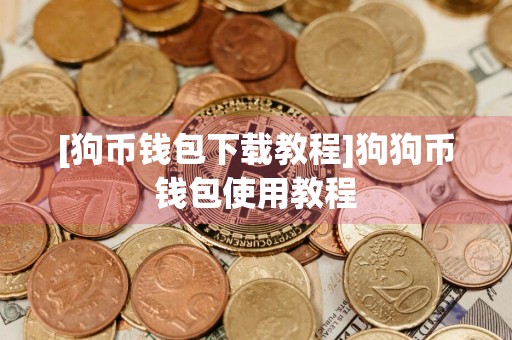 [狗币钱包下载教程]狗狗币钱包使用教程
