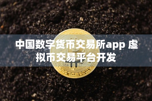 中国数字货币交易所app 虚拟币交易平台开发