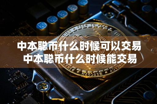 中本聪币什么时候可以交易 中本聪币什么时候能交易