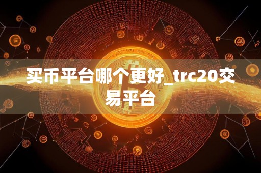 买币平台哪个更好_trc20交易平台