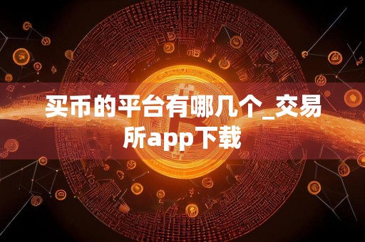 买币的平台有哪几个_交易所app下载