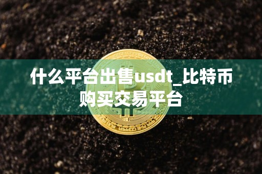 什么平台出售usdt_比特币购买交易平台