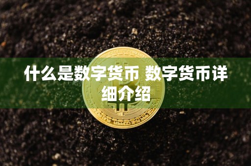什么是数字货币 数字货币详细介绍