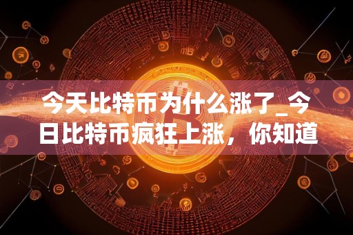 今天比特币为什么涨了_今日比特币疯狂上涨，你知道为什么