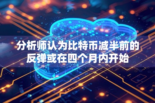 分析师认为比特币减半前的反弹或在四个月内开始
