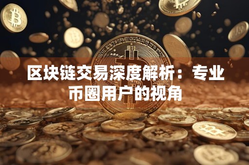 区块链交易深度解析：专业币圈用户的视角