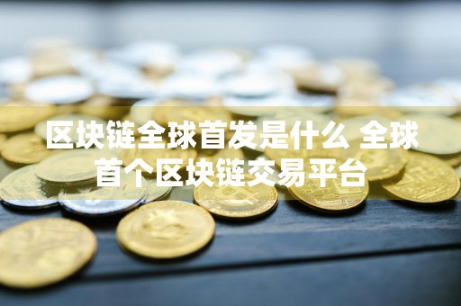 区块链全球首发是什么 全球首个区块链交易平台