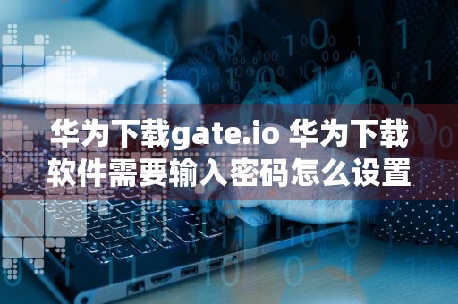 华为下载gate.io 华为下载软件需要输入密码怎么设置