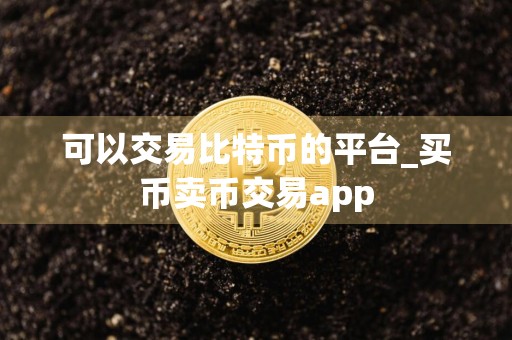 可以交易比特币的平台_买币卖币交易app