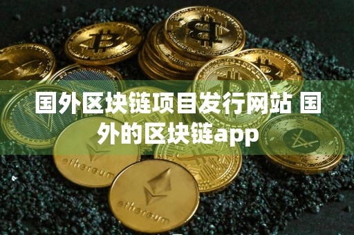 国外区块链项目发行网站 国外的区块链app