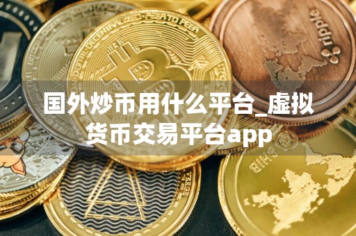 国外炒币用什么平台_虚拟货币交易平台app