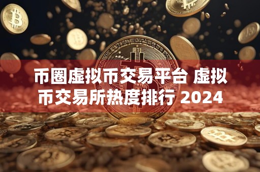 币圈虚拟币交易平台 虚拟币交易所热度排行 2024