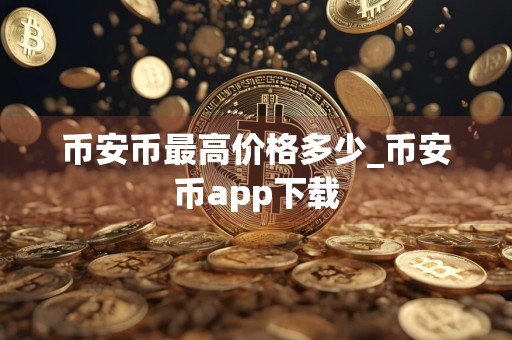 币安币最高价格多少_币安币app下载