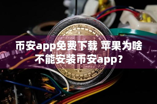 币安app免费下载 苹果为啥不能安装币安app？