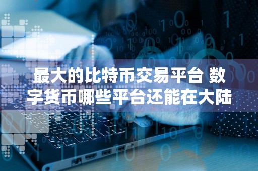 最大的比特币交易平台 数字货币哪些平台还能在大陆可以使用