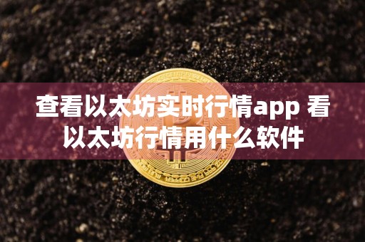 查看以太坊实时行情app 看以太坊行情用什么软件