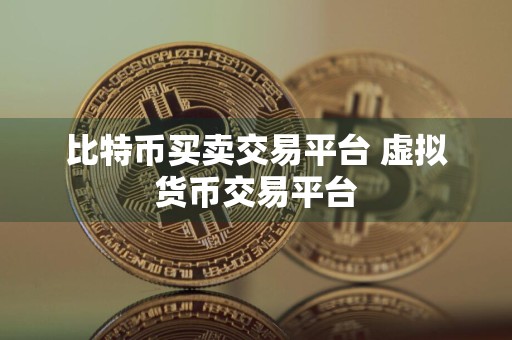 比特币买卖交易平台 虚拟货币交易平台