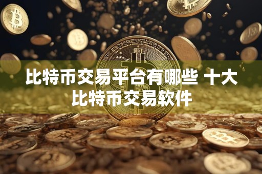 比特币交易平台有哪些 十大比特币交易软件