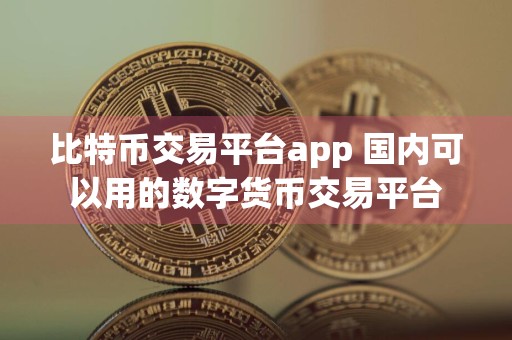 比特币交易平台app 国内可以用的数字货币交易平台