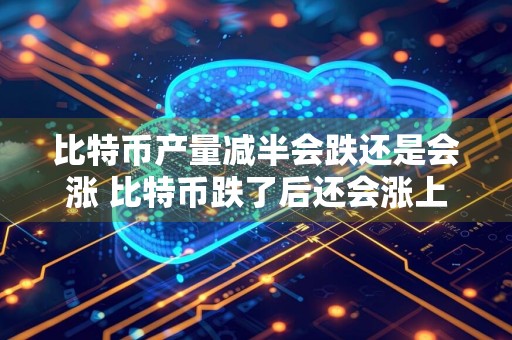 比特币产量减半会跌还是会涨 比特币跌了后还会涨上去吗