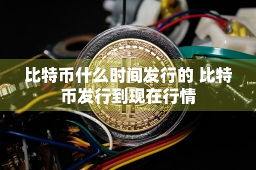 比特币什么时间发行的 比特币发行到现在行情