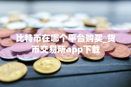 比特币在哪个平台购买_货币交易所app下载