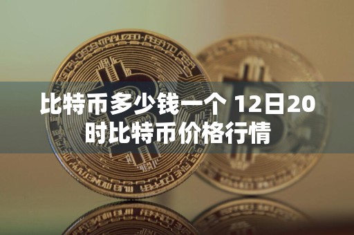 比特币多少钱一个 12日20时比特币价格行情