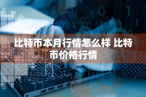 比特币本月行情怎么样 比特币价格行情