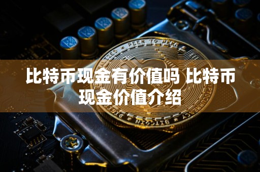 比特币现金有价值吗 比特币现金价值介绍