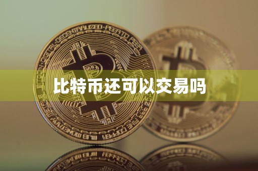 比特币还可以交易吗