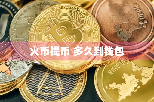 火币提币 多久到钱包