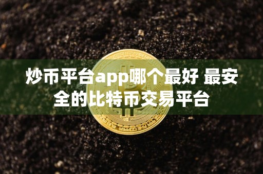 炒币平台app哪个最好 最安全的比特币交易平台