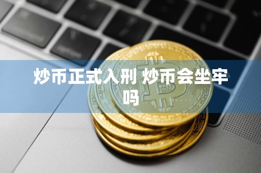 炒币正式入刑 炒币会坐牢吗