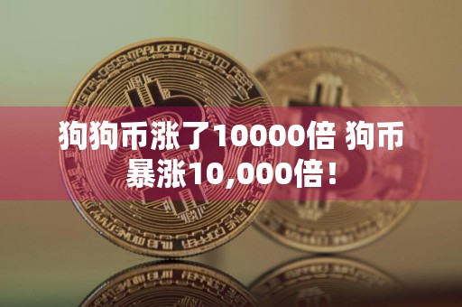 狗狗币涨了10000倍 狗币暴涨10,000倍！