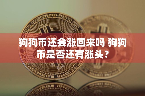 狗狗币还会涨回来吗 狗狗币是否还有涨头？