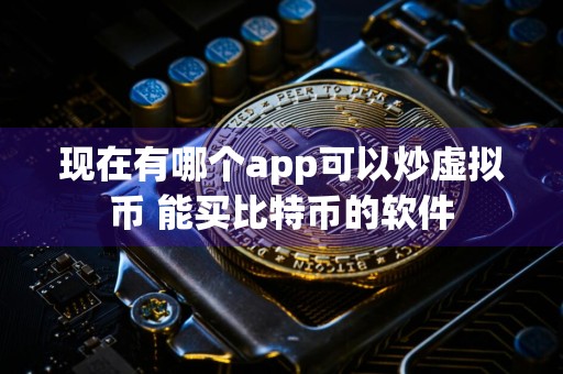 现在有哪个app可以炒虚拟币 能买比特币的软件