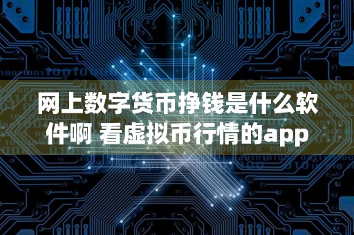 网上数字货币挣钱是什么软件啊 看虚拟币行情的app