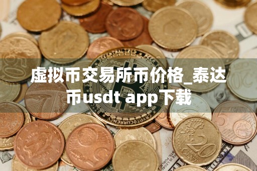 虚拟币交易所币价格_泰达币usdt app下载