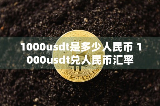 1000usdt是多少人民币 1000usdt兑人民币汇率