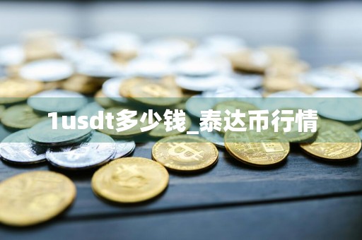 1usdt多少钱_泰达币行情