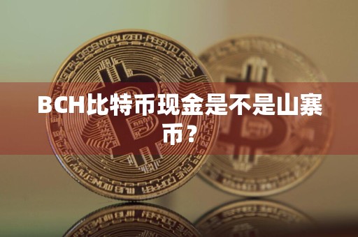 BCH比特币现金是不是山寨币？