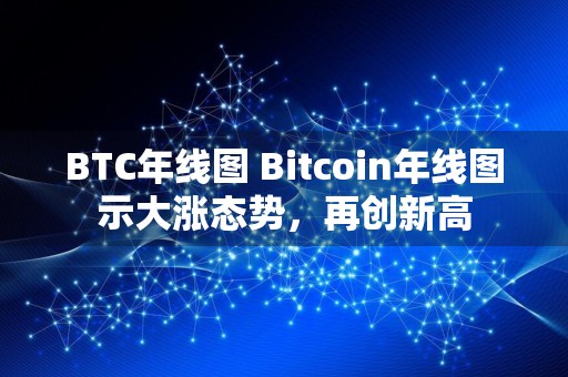 BTC年线图 Bitcoin年线图示大涨态势，再创新高