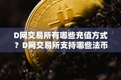 D网交易所有哪些充值方式？D网交易所支持哪些法币？