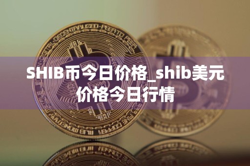 SHIB币今日价格_shib美元价格今日行情