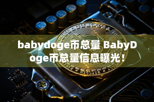 babydoge币总量 BabyDoge币总量信息曝光！