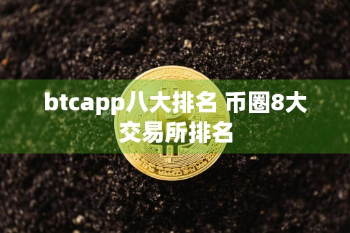 btcapp八大排名 币圈8大交易所排名