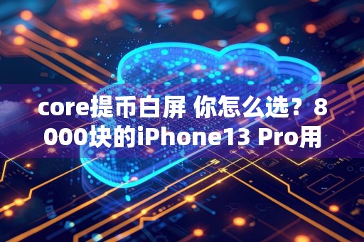 core提币白屏 你怎么选？8000块的iPhone13 Pro用4年，还是4000块的安卓用3年？