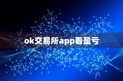 ok交易所app看盈亏
