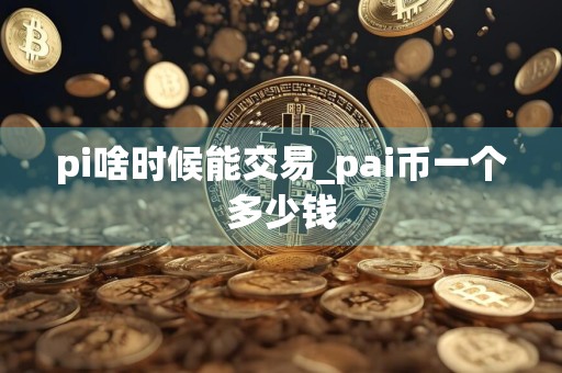 pi啥时候能交易_pai币一个多少钱