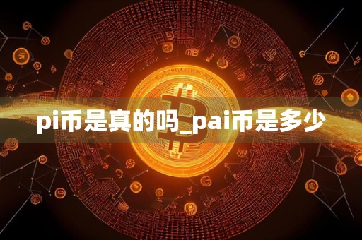 pi币是真的吗_pai币是多少